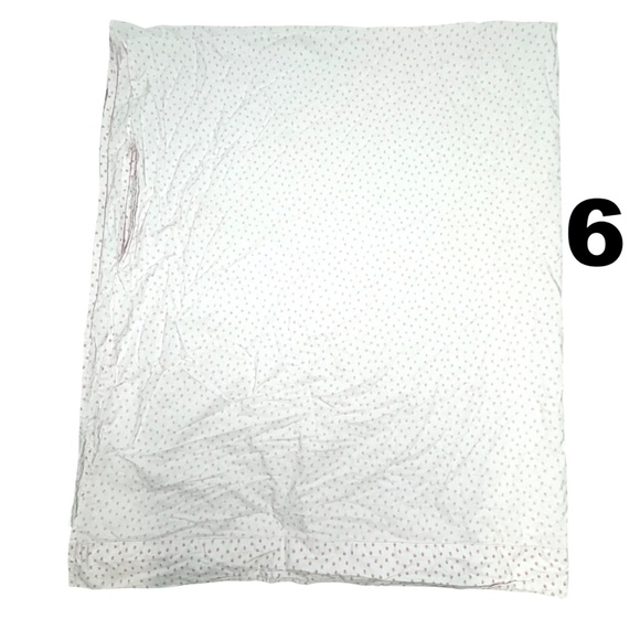 sheet 1 flat SHABBY CHIC rosebud pink tiny flowers 82x96 queen full cottagecore - Picture 11 of 16